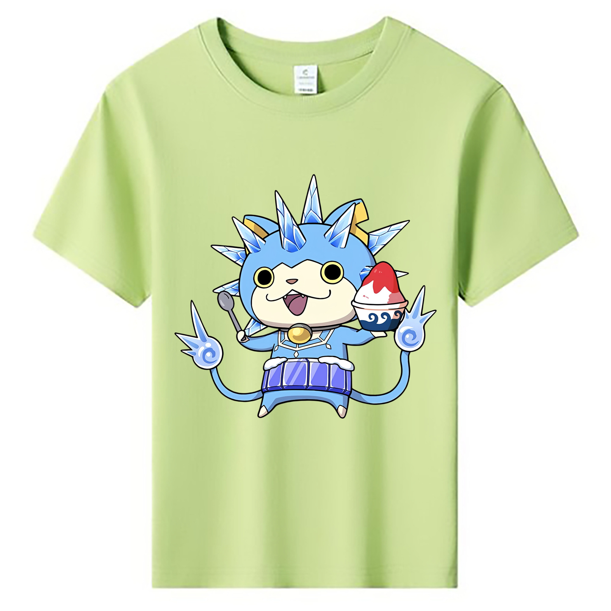 （画像用） 妖怪ウォッチ Yo-kai Watch 綿100％キッズTシャツ（フロントプリント）